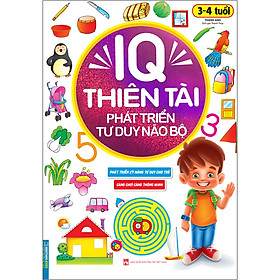 Iq Thiên Tài Phát Triển Tư Duy Não Bộ 3-4 Tuổi