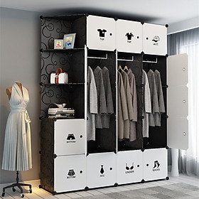 Mua Tủ nhựa lắp ghép 20 ô (3 ô xéo) cao 1m8