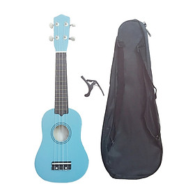 Đàn Ukulele Soprano Woim 35A15 tặng kèm bao vải và capo nâng tông