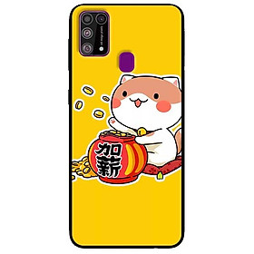 Ốp lưng dành cho Samsung Galaxy M31 mẫu Mèo vung Tiền
