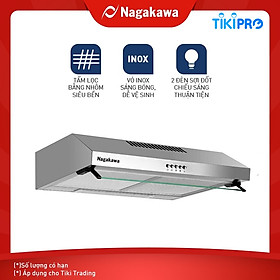 Máy Hút Mùi Vỏ Inox Nagakawa NAG1801-90T (90cm) - Hàng chính hãng