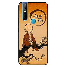 Ốp lưng in cho Vivo V15 Mẫu An Trú Trong Hiện Tại
