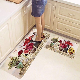 Mua Bộ 2 thảm bếp nhiều hình chọn màu ngẫu nhiên