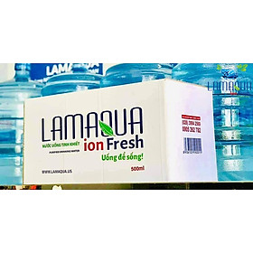 Thùng 18 Chai Nước LAMAQUA ION FRESH 500ml Chai