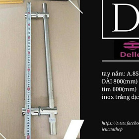 Mua tay co cửa  Tay nắm cửa kính deller A852 dài 80cm