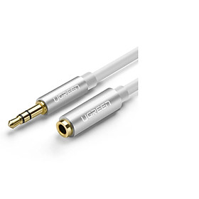 Mua Cáp âm thanh nối dài 3.5Mm Màu Trắng dài 1M UGREEN 40677 Av118  - HÀNG CHÍNH HÃNG