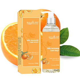 Dầu massage body cam ngọt - Thư giãn, dưỡng da 200ml