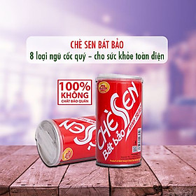 Chè Sen Long Nhãn Minh Trung Lốc 3 lon