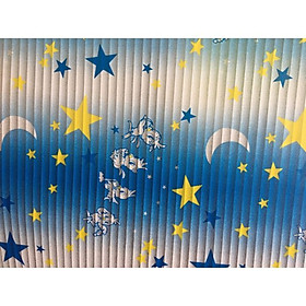 Mua 5m decal dán kính mờ trăng sao có sẵn keo DK37