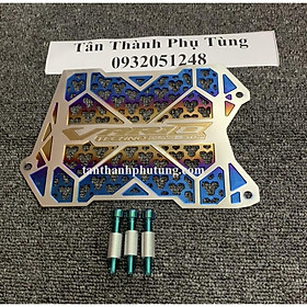 Két nước dành cho VARIO, AB Titan kiểu mới hình Chữ Vario + 3 ốc GR5 -màu khò