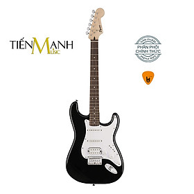 Mua  Chính Hãng Mỹ  Đàn Guitar Điện Fender Squier Bullet Stratocaster HSS SQ STRAT - Black Electric - Kèm Móng Gẩy DreamMaker