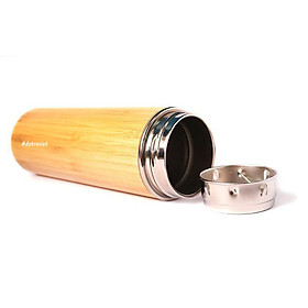Mua Bình Giữ Nhiệt Vỏ Tre - Giữ Nhiệt 3-4h