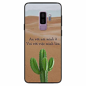 Ốp lưng in cho Samsung S9 Plus Mẫu An Với Nơi Mình Ở