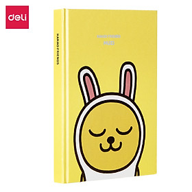 Sổ Tay Ghi Chép Deli X Kakao Friends -112 Trang -Giấy 80G -Khổ 180X130Mm-SZ030