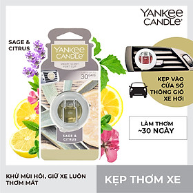 Kẹp thơm xe Yankee Candle - Sage & Citrus