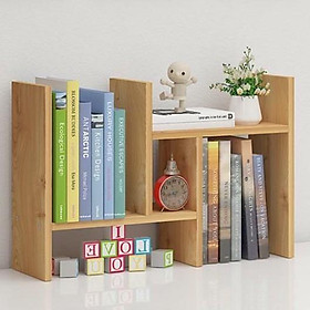 Mua Kệ Sách Gỗ Mini Để Bàn Làm Việc Và Phòng Học Lắp Ghép Đa Năng Gỗ MDF Cao Cấp