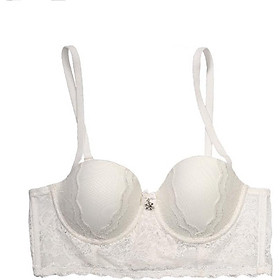Áo Lót Mút Mỏng Cup Ngang Phối Ren SLXD4003CR