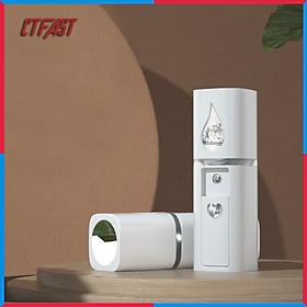 Máy Phun Sương Cầm Tay, Máy Tạo Độ Ẩm Mini, Xông Hơi Mặt Giữ Ẩm Cho Da Nano Dành Cho Nữ, - Nhỏ Gọn, Tiện Dụng, Dung Tích 20 Ml, Sạc USB Di Động (Hàng Chính Hãng)