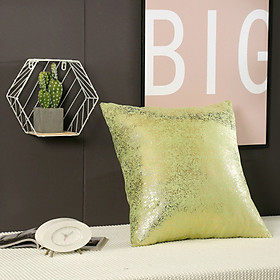 Mua Vỏ Gối tựa lưng trang trí sofa đan kim ánh bạc sang trọng