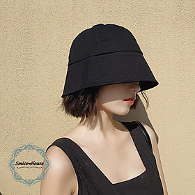 Nón tai bèo vành nhỏ chống nắng mùa hè phong cách Nhật Bản retro thời trang cho nữ/mũ bucket vành sụp che mặt siêu ngầu freesize