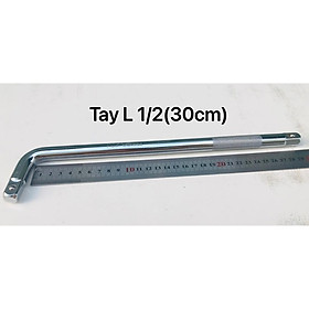 Mua Cần siết đầu cong L 1/2    tay công chữ L  tay L vặn khẩu dài 25cm   30cm