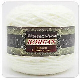 Len Mohair bánh sợi 4mm - Cuộn 200Gr