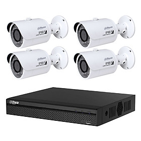 Mua Trọn bộ 4 Camera giám sát Dahua HD CVI 2 Megapixel HAC-HFW1200SP-S3 FULL 1080 - Hàng chính hãng