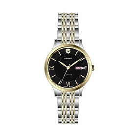 ĐỒNG HỒ TOPHILL TA050L.S6192 Đồng hồ nữ dây và vỏ thép không gỉ 316L, máy pin, kính sapphire