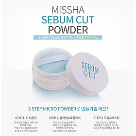 Phấn Phủ dạng BỘT MISSHA SEBUM CUT POWER (5g)