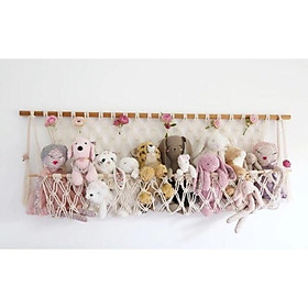 Mua Kệ treo tường macrame đựng thú bông