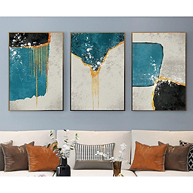 Mua Bộ 3 Tranh Canvas Trừu Tượng – TT004