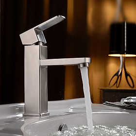Mua Vòi lavabo inox 304 nóng lạnh HANBACHLVB5
