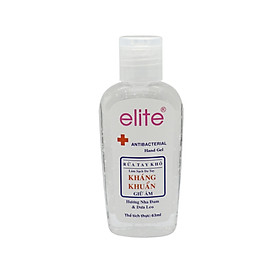 GEL RỬA TAY DƯỠNG ẨM & KHÁNG KHUẨN ELITE 63ml