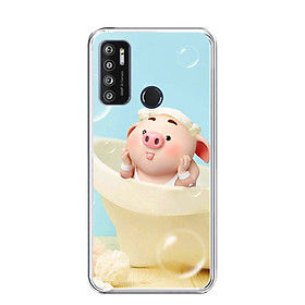 Ốp lưng điện thoại VSMART LIVE 4 - Silicon dẻo - 0050 PIG17 - Hàng Chính Hãng