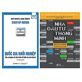 Combo : Nhà Đầu Tư Thông Minh + Quốc Gia Khởi Nghiệp