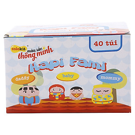 Hộp 40 Túi Gôm Thiên Long E-C04/Fa- Màu Ngẫu Nhiên