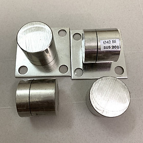 Mua Bản lề cối xoay cửa cổng chịu lực - Chất liệu Inox 201 Ø42 (Bộ 4) - Dùng cho cửa 2 cánh