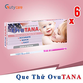 Dụng cụ phát hiện ngày rụng trứng Ovutana Combo 6 que