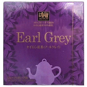 Trà đen Earl Grey 100g - hàng nội địa Nhật Bản