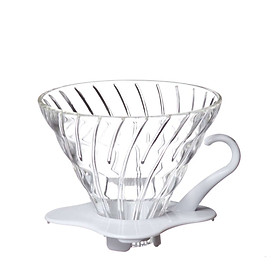 Mua PHỄU LỌC CÀ PHÊ THUỶ TINH HARIO V60 DRIPPER VDG-02R GLASS SIZE 2-4 LY – TRẮNG - Nhập khẩu chính hãng