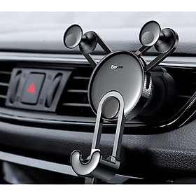 Mua Bộ đế giữ điện thoại trên xe hơi Baseus YY Vehicle-mounted (Gắn khe gió  kèm cáp sạc Type C/ Lightning) - Hàng chính hãng