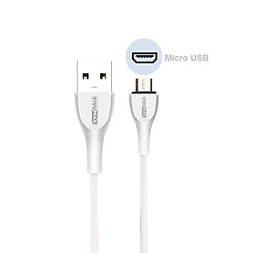 Mua Cáp sạc nhanh và truyền dữ liệu VivuMax M101 đầu sạc Micro USB  dòng điện 2.4A siêu bền - 1m Cho Android (Samsung/Oppo/Xiaomi/Vsmart/Realme…)- Hàng Chính Hãng