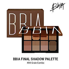 Bảng phán mắt Bbia Final Shadow Palette – #04 Grain Combo