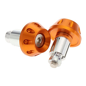 2pcs CNC Aluminum Motorcycle Handlebar Grip Bar End Plug for Yamaha Easy to Install