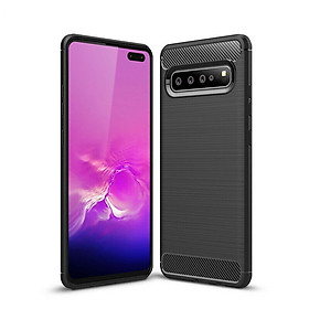 Ốp lưng chống sốc cho Samsung Galaxy S10 5G hiệu Likgus (chuẩn quân đội, chống va đập, chống vân tay) - Hàng nhập khẩu