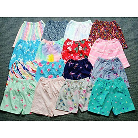 Set 10 quần cotton cho bé trai bé gái