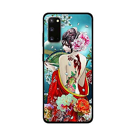 Ốp Lưng Dành Cho Samsung Galaxy S20 mẫu Cô Gái Tóc Thắt Hoa - Hàng Chính Hãng