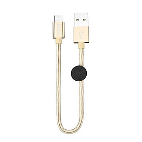 Mua Cáp Hoco X35 Micro - 25cm - Tặng kẹp bảo vệ đầu cáp - Hàng chính hãng