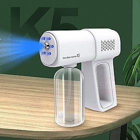 Mua Máy phun khử khuẩn cầm tay Nano với ánh sáng xanh  dung tích 380ml  công suất 15W  pin sạc 2000mAh
