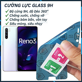 Dán cường lực dẻo nano dành cho Oppo Reno 3